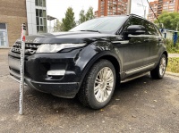 Необычное ДТП с Land Rover Range Rover Evoque (видео)